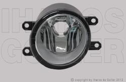 Citroen C1 2012-2014 - Ködlámpa H11 bal DEPO