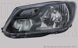 VW Caddy 2010-2015 - FSZ H4 bal + napp. fény. 13.5- (motorral) TYC