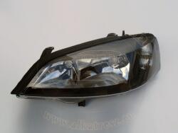 Opel Astra G 1997-2010 - Fényszóró H7/HB3 bal, fekete házas (motoros) TYC