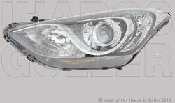 Hyundai I30 2012-2015 - Fényszóró 3H7 bal króm házas (motorral) TYC