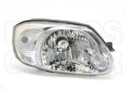 Hyundai Accent 2003-2005 - Fényszóró H4 jobb, fehér vill. (motoros) TYC