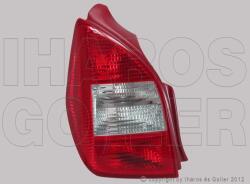 Citroen C2 2003-2008 - Hátsó lámpa üres bal 05.10-től (piros/fehér)