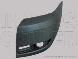Ford Transit 2006-2014 - Első lökhárító sarok bal, ködlámpás (s. szürke)