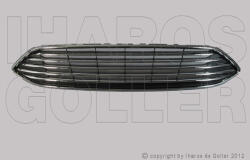 Ford Focus 2014-2018 - Hűtődíszrács kpl. , króm kerettel/króm díszl - alkatresz - 26 933 Ft