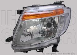 Ford Ranger 2011-2016 - FSZ H4 bal, króm ház (belülr. áll. is NEM DRL) DEPO