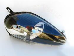 Fiat Punto 2005-2009 Grande - FSZ H4 jobb, fekete házas 08.10-ig (motorral) TYC