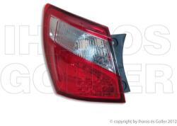 Nissan Qashqai 2010-2013 - Hátsó lámpa üres bal, külső LED-es (Valeo tip. )