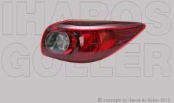 Mazda 3 2013-2017 - Hátsó lámpa üres jobb külső (5 ajtós) DEPO