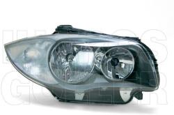 BMW 1 2007-2011 E87/E81 - Fényszóró 2H7 jobb, fek. h. -09.03. (motoros) TYC
