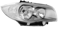 BMW 1 2004-2007 E87 - Fényszóró 2H7 jobb, króm házas (motoros) TYC