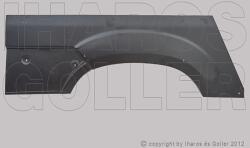 Fiat Ducato 2006-2013 - Hátsó sárvédő javítóív jobb, felső rész