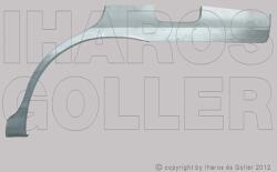 Kia Carens 2002-2006 - Hátsó sárvédő javítóív bal