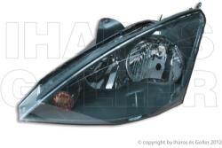 Ford Focus 1998-2004 - Fényszóró H7/H1 bal fekete házas (01.10-től) TYC