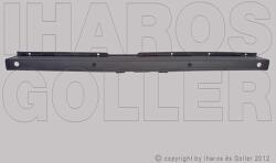 Citroen Jumper 2014-2023 - Hátsó lökhárító középrész fekete, 4 szenz. lyukkal - alkatresz - 30 623 Ft