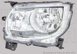 Suzuki Ignis 2017- - Fényszóró H4 bal (motoros) DEPO*