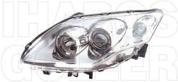 Renault Laguna 2007-2011 - Fényszóró 2H7 bal, króm házas (motoros) DEPO