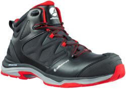 Albatros Munkavédelmi Bakancs ALBATROS Ultratrail Black Mid fekete-piros ESD HRO S3 SRC ALB-636200 45-ös (ALB-636200-45)