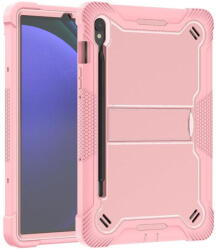 Techsuit Husa + folie sticla Samsung Galaxy Tab S9 Techsuit Rugged TabShell, roz (KF2327008)