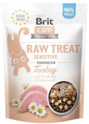 Brit Care Raw Treat Freeze Dried Sensitive 40 g recompensa pisici cu probiotice, liofilizate