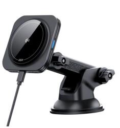 ESR halolock autós tartó (műszerfalra, szellőzőre, mágneses, 360°, 15w, wireless) fekete (GP-164274) - rufusz