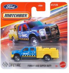 Mattel Matchbox: Ford F-550 Super Duty kisautó (JBT08)