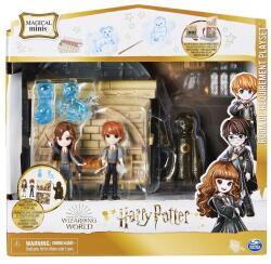 Harry Potter Set de joaca Harry Potter - Magical Minis, Ron Weasley si Hermione Granger in Camera Necesitatii Figurina