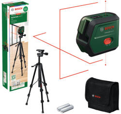 Bosch 0603663F01 Keresztvonalas szintezőlézer függélyező funkcióval (0603663F01) - markabolt