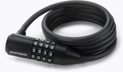 Kryptonite kerékpárzár KryptoFlex 815 fekete Combo kábel