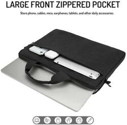 BlackBird Notebook táska 15.6", Fekete - kontaktor