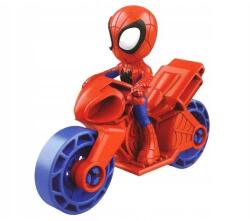 Hasbro Interactive Figurina Hasbro Spidey and His Amazing Friends, 6.5cm, set cu vehicul Figurina