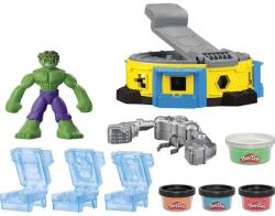PLAY-DOH Set Play-Doh Marvel - Hulk, Loveste si zdrobeste Figurina