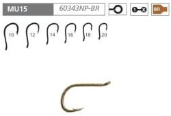 Mustad Carlig Mustad Out-Turned Eyed Feeder MU15 Nr. 10 (M.60343NPBR.10)