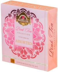 BASILUR gift Pink Tea Assorted přebal 40 gasztro tasak