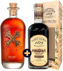 Bumbu Rum 0, 7l 40% + Saint Aubin Extra Premium Coffee 0, 7l 40%