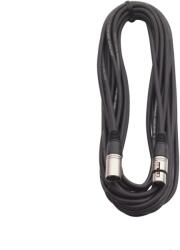 RockCable RCL 30309 D6 Mikrofonkábel, XLR férfi-nõi, 9m, tartós, fekete (RCL 30309 D6)