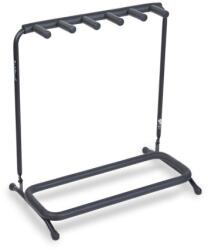 RockStand RS 20861 B/1 Többszörös gitártartó állvány, 5 gitárhoz, összecsukható, habpárnázott, fekete (RS 20861 B/1)