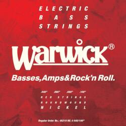Warwick 46210 ML 4 040/100 Basszusgitár Húrkészlet, Nikkelbevonatú Acél, Közepes Könnyű, . 040-. 100 (46210 ML 4 040/100)
