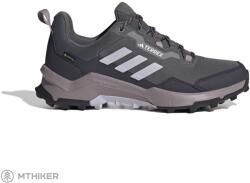 adidas TERREX AX4 GTX női túracipő, grey five/silver dawn/preloved fig (UK 6)