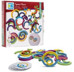 BS Toys Szivárványépítő Logikai játék fából