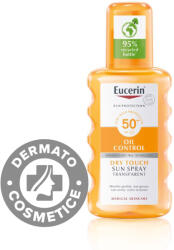 Eucerin Spray de corp transparent cu SPF50+, 200ml, Eucerin