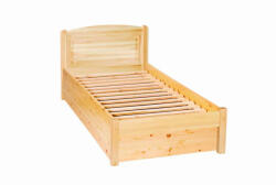Anna - Fenyő ágykeret gázrugós ágyneműtartóval (ATA0003-90x200)