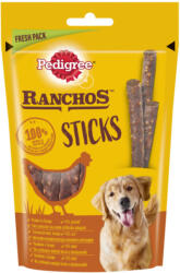 PEDIGREE PEDIGREE Ranchos Sticks, XS-XL, Pui, punguță recompense câini, 60g