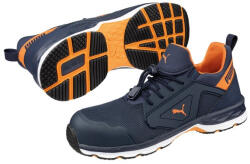 PUMA Munkavédelmi Cipő PUMA Chase Blue/Orange kék-narancs ESD HRO FO S1PS SR PUM-643780 41-es (PUM-643780-41)