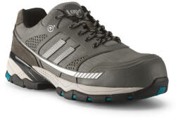 TOP Munkavédelmi Cipő Ice Grey szürke hasított bőr S1P SRC TOP_ICE_GREY 45-ös (TOP_ICE_GREY-45)