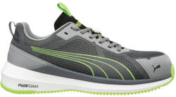 PUMA Munkavédelmi Cipő PUMA Slide Grey/Green szürke-zöld S1PS ESD FO HRO SR PUM-645010 43-as (PUM-645010-43)