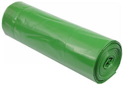 FLO Zöldhulladékgyűjtő zsák 60 liter 0, 06 mm összehúzható (10 db) (09480)
