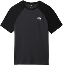 The North Face Tanken Raglan Tee - Eu férfi funkcionális póló L / fekete/szürke