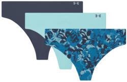 Under Armour UA Pure Stretch No Snow Thong - Novelity 3PK női alsó XS / szürke