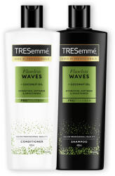 TRESemmé Flawless Waves hullámos és göndör hajra sampon (400 ml) + balzsam (400 ml)