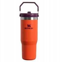 STANLEY The IceFlow Flip Straw Tumbler bögre 0, 89l Tigerlily (10-09993-314)